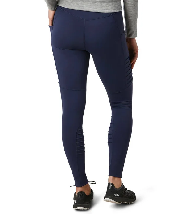Smartwool Merino Sport Moto Tight - Women's Black, L