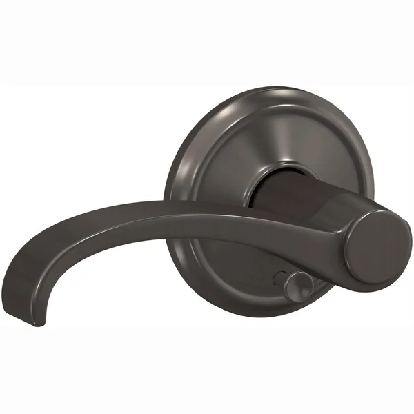 Schlage Fc21wit608ald Whitney Lever with Alden Rose Passage and Privacy Lock Satin Brass Finish