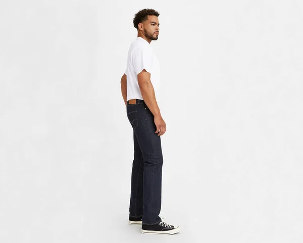 Levi&s 501 Original Straight Leg Jeans - Blue - 34 x 32
