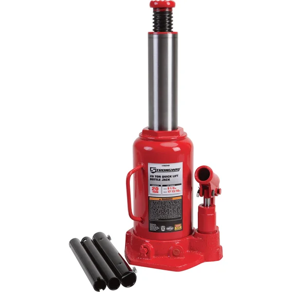 Strongway 20-Ton Hydraulic Quick Lift Bottle Jack NT92003K
