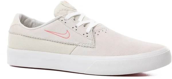 Nike SB Shane Skate Shoes - Summit White/Pink Salt-Summit White-White 12