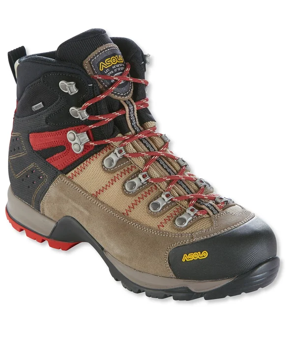 Asolo Men's Fugitive GTX Hiking Boots - Khaki/Black, 8.5