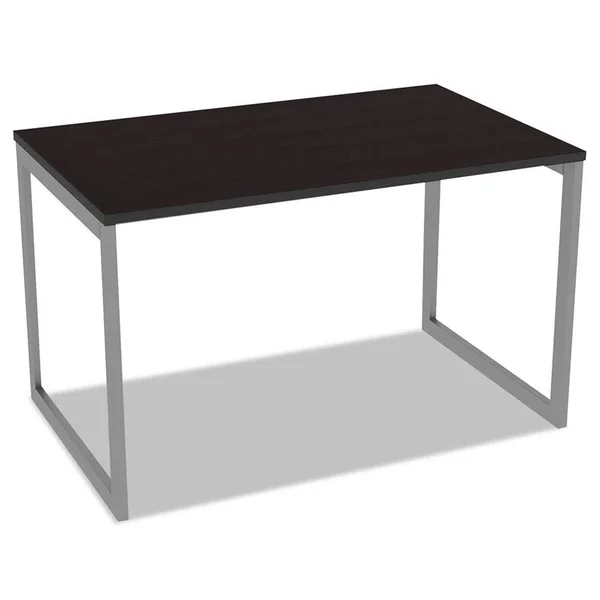 Alera Reversible Laminate Rectangular Table Top - Espresso/Walnut
