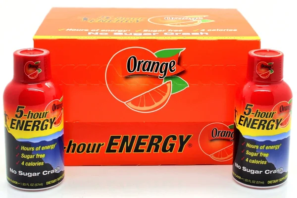 5-Hour Energy Shot, Regular Strength Orange, 1.93 Ounce, 24 Pack