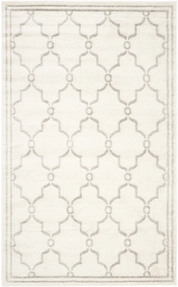 Safavieh 5& x 5& Square Amherst AMT414E Ivory - Light Grey Rug