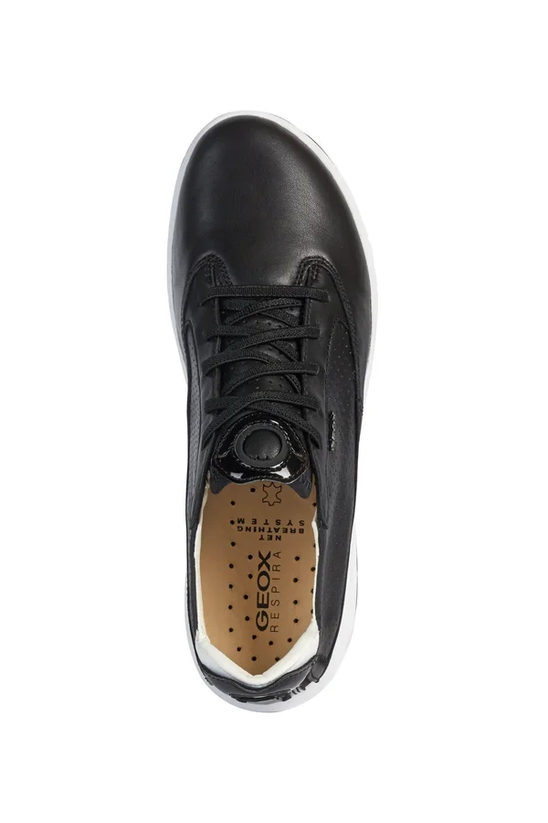 Women's Geox Aerantis Sneaker - Size 8Us - Black