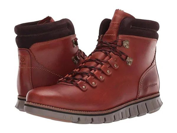 Cole Haan Men's Zerogrand Hiker Boot (British Tan Leather, 7 W)