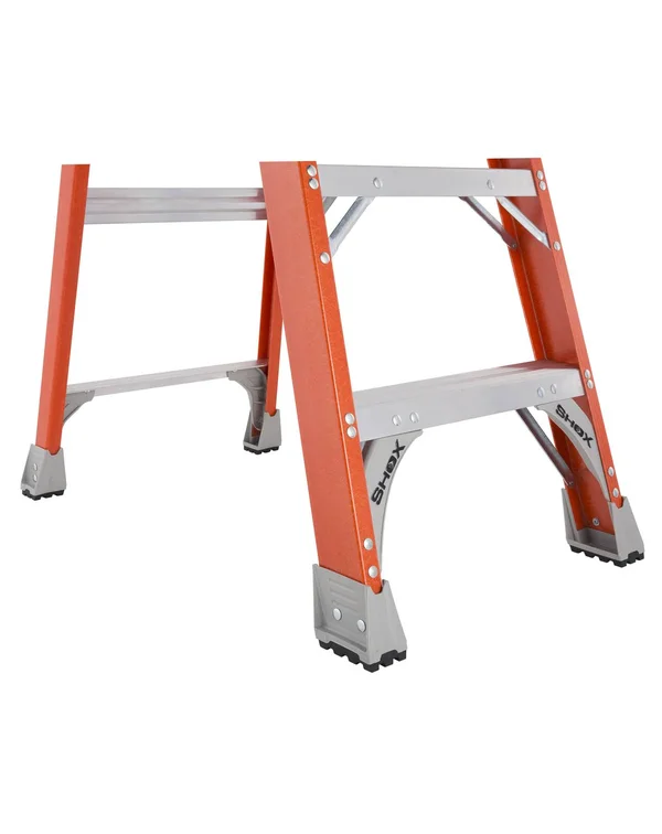Louisville 6& Platform Step Ladder iA 300lbs Fiberglass Fp1506