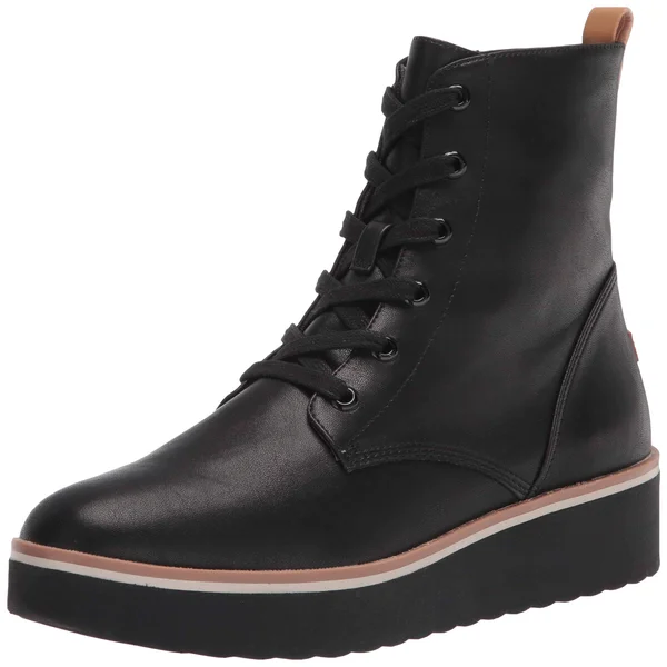 Women's Dr. Scholl&s Local Platform Boot, Size 8.5 M - Black