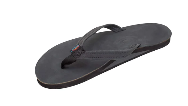 Rainbow Sandals Women's Single Layer Narrow Strap Sandal Black
