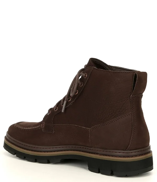 Men's Timberland Port Union Moc Toe Waterproof Boot, Size: 10.5, Brown