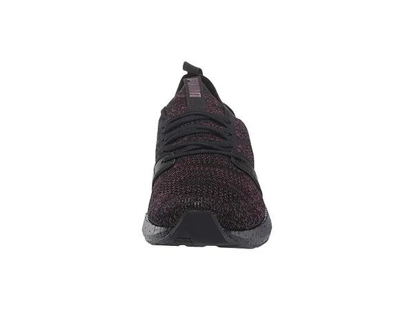 Puma Nrgy Neko Engineer Knit Women's Running Shoes - Black/Fig, 7
