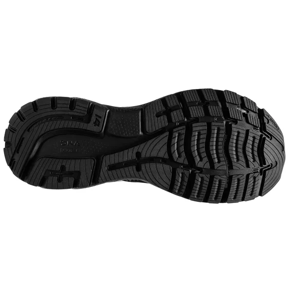Brooks Men's Ghost 14 Black-Black-Ebony, 14