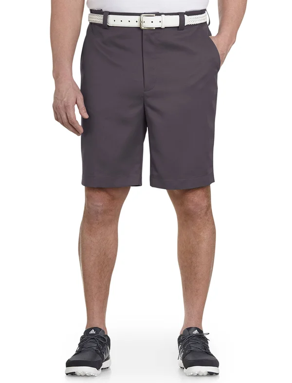Big & Tall Oak Hill Flat-Front Waist-Relaxer Microfiber Shorts