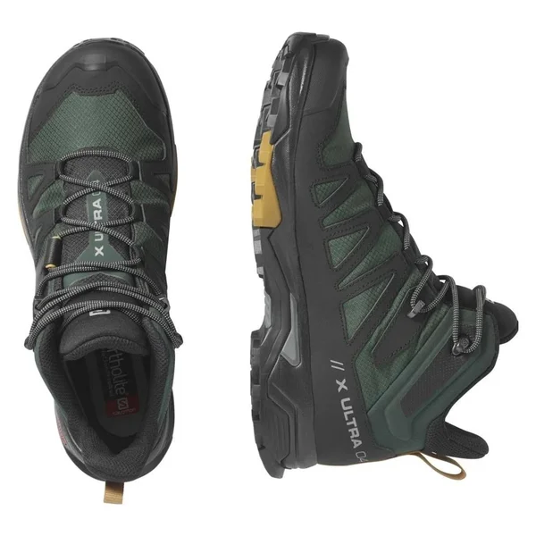 Salomon x Ultra 4 Mid GTX Boots, Men's Green Gables/black/cumin