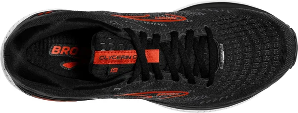 Brooks Glycerin 19 GTS Running Shoes Black Red - 44.5