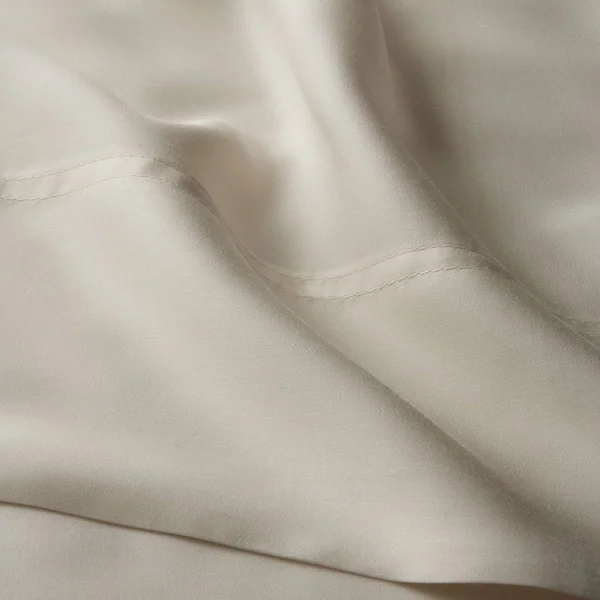Legends Hotel Tencel Lyocell Sateen Flat Sheet - Buff - Beige, Size King, The Company Store