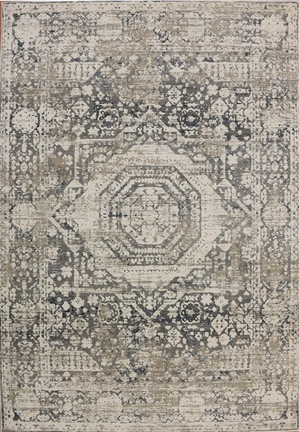 Dynamic Rugs Astoria 3371 Area Rug - Cream/Grey, 2&3x22x8& Rectangle