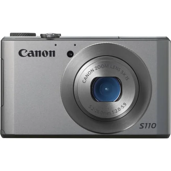 Canon Refurbished PowerShot S110 Silver Digital Camera