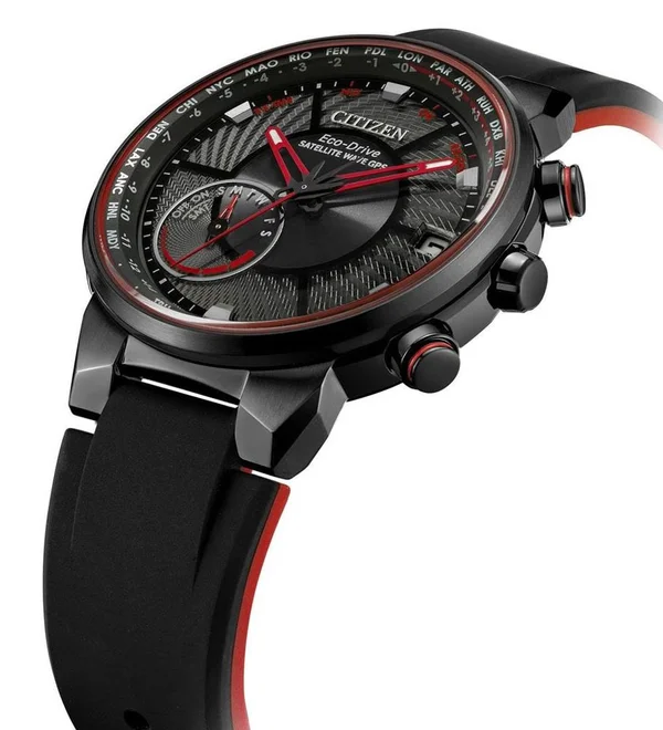 Citizen CC3079-11E Satellite Wave GPS Black Rubber Men's Eco-Drive Watch