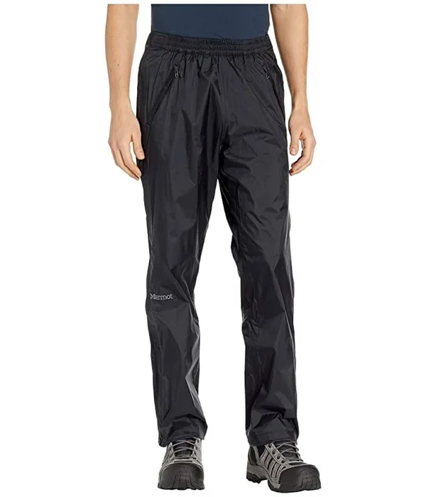 Marmot Men's PreCip Eco Full Zip Pant Long Black M