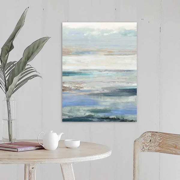 Waves, Canvas Wall Art, 18x24, Great Big Canvas