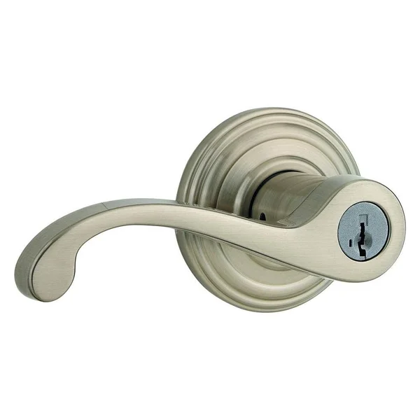Signature 740CHL15 SMT RCAL Keyed Entry Lever, Satin Nickel