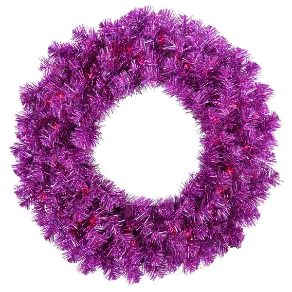 Vickerman B982131 30x22 Purple Wreath Dural 70Prpl LTS 260t