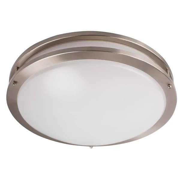 LED Flush Mount Ceiling Light in Brushed Nickel