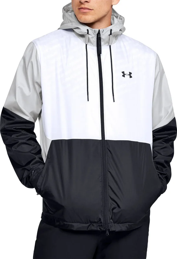 Under Armour Men's Legacy Windbreaker White/Black Small