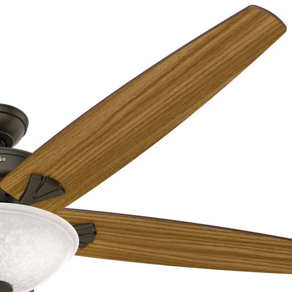 Hunter 51122 Stockbridge 70x22 Ceiling Fan with LED Lights - Brushed Nickel