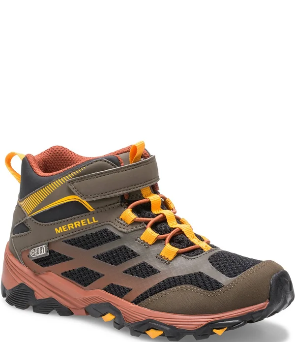 Merrell Moab FST Mid A/C Waterproof Boot Size: 6M - Gunsmoke