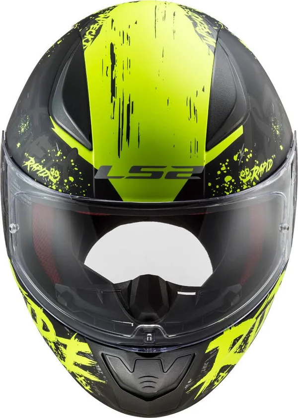 LS2 FF353 Rapid Naughty Helmet, black-yellow, Size L