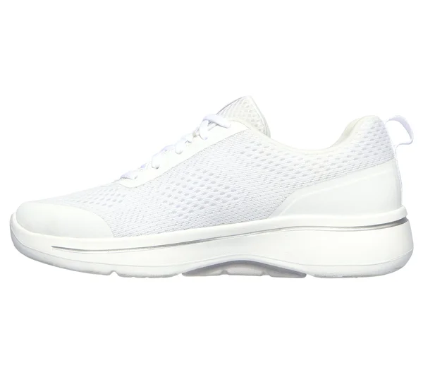Women's Skechers GOwalk Arch Fit Motion Breeze Sneaker - Adult, Size: 13, White/Silver