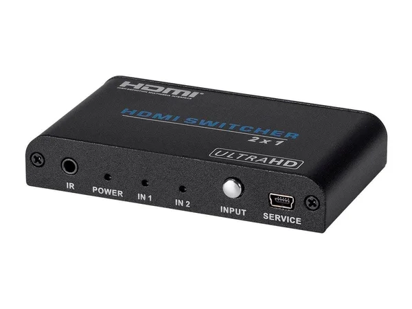 MonopriceBlackbird 4K - 2x1 HDMI 2.0 Switch - HDR, HDCP 2.2, 4K@60Hz