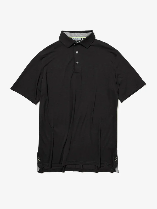 Tasc Performance microAIR Element Polo Men's Clothing Black : SM