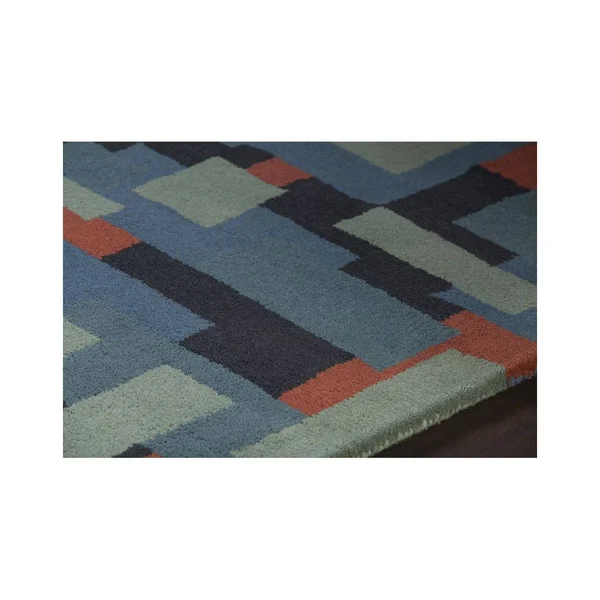 Chandra Stella STE-52249 5&0x22 x 7&6x22 Blue Area Rug
