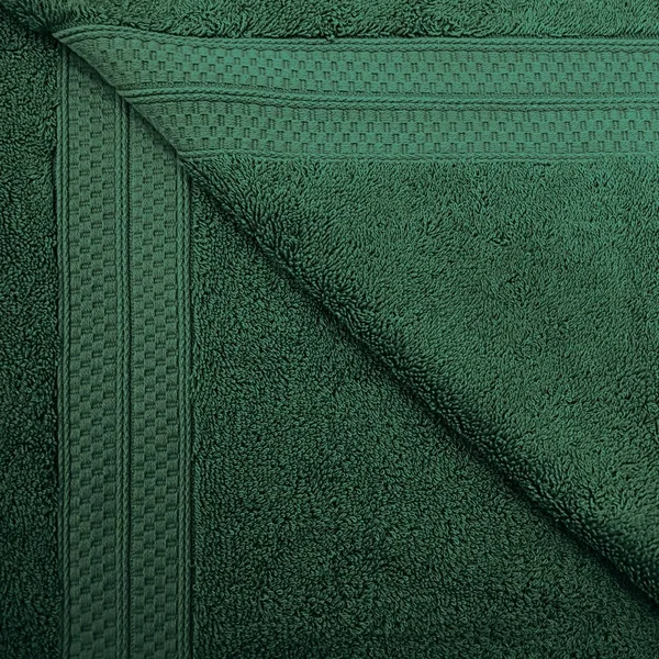 Miranda Haus Soft Rayon from Bamboo and Cotton Bath Towel (Set of 2) Hunter Green
