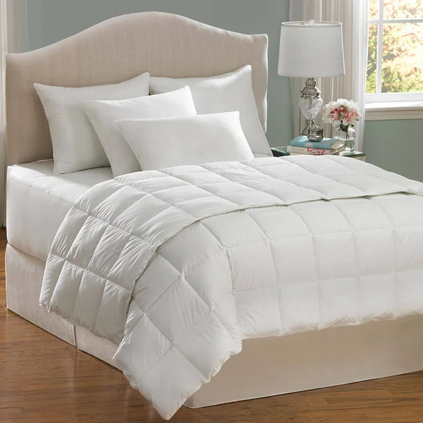 Allerease Hot Water Washable Allergy Protection Comforter - Full/Queen, White