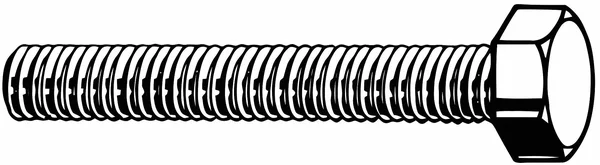 Fabory B04110.043.0250 Tap Bolt - 7/16-14X2-1/2