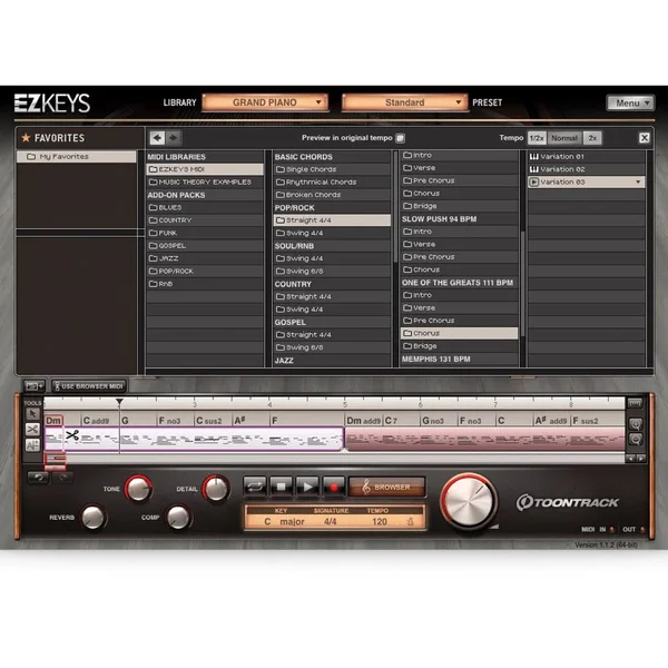 Toontrack EZkeys Grand Piano (Download)