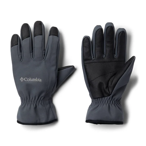Columbia Men's Northport Insulated Softshell Gloves, XL, Graphite