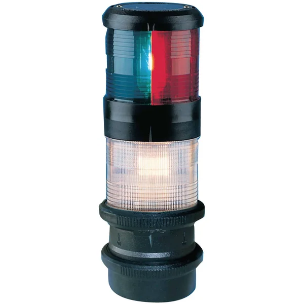 Aqua Signal Series 40 Tri-Color/Anchor/Strobe Deck Mount Light W