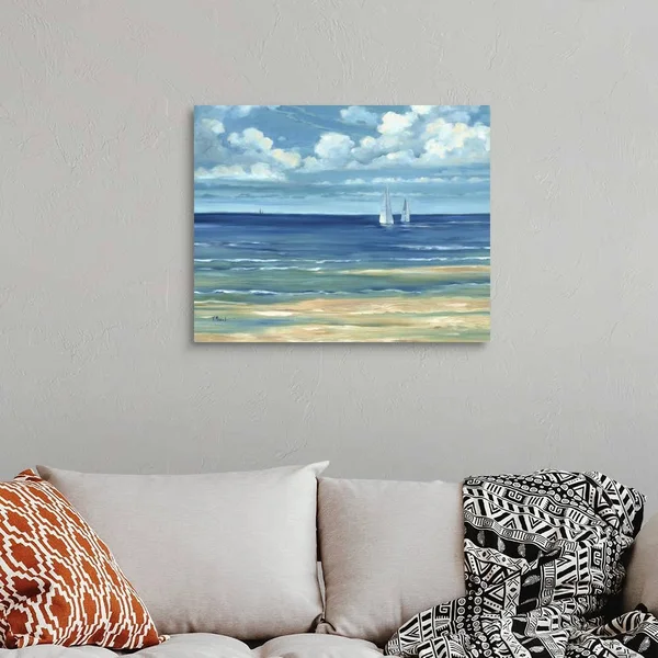 Summerset Sailboats - Canvas Wall Art, 30x24, Great Big Canvas