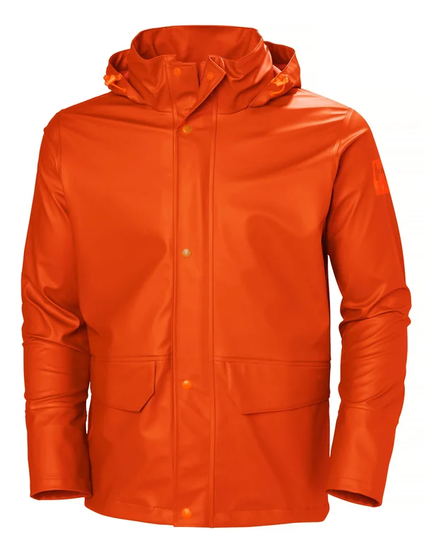 Helly Hansen Gale Rain Jacket - Orange - S