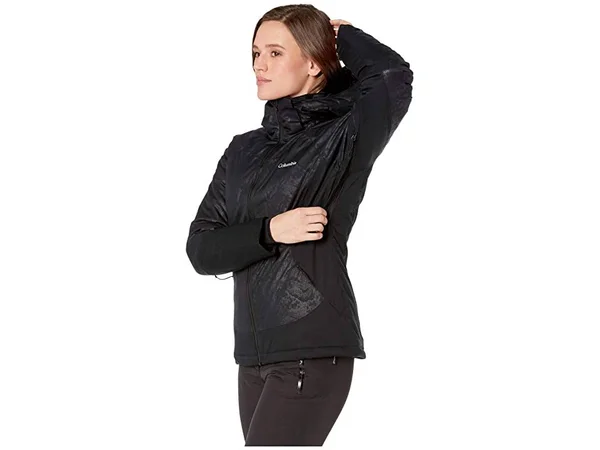 Columbia Women's Veloca Vixen Jacket - Xs, Black Slopes Emboss, Black