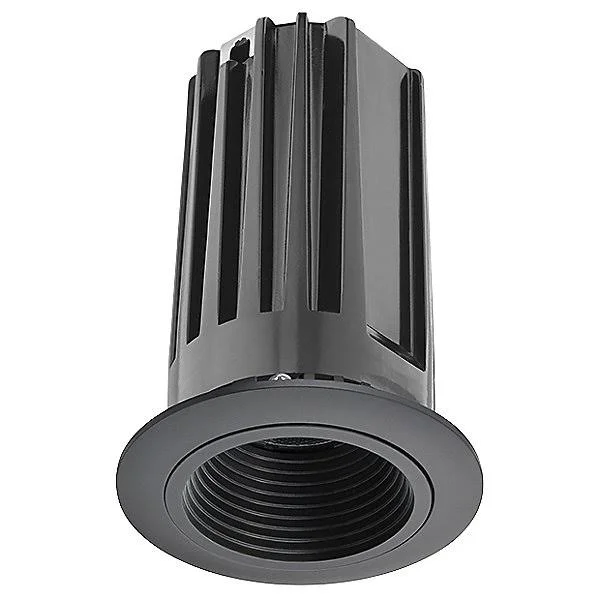 Juno 2x22 LED Recessed Lighting 2LEDTG2B-841N-BBL 2x22 LED Gen 2 Round Downlight Baffle 4100K 80 CRI, Narrow Flood Beam, Black B