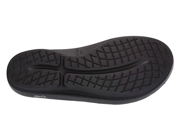 OOFOS OOlala Luxe (GEO Black/White) Women's Sandals