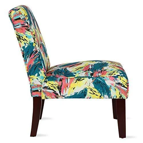 Dorel Living Teagan Abstract Accent Chair - Living Room & Bedroom