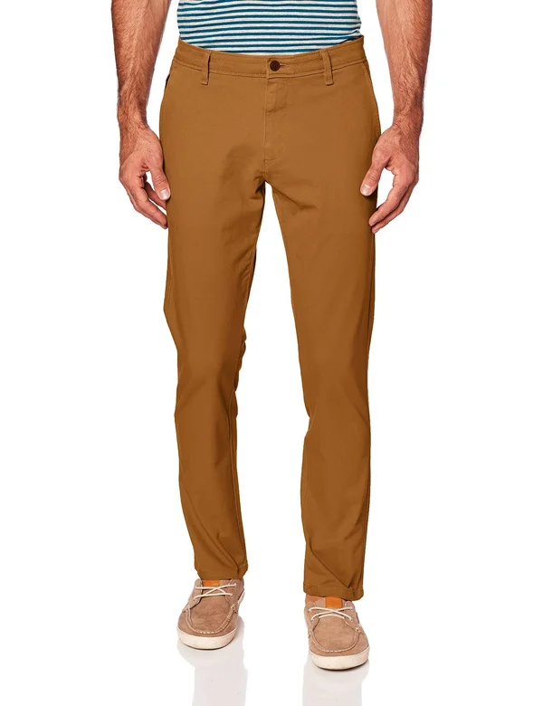 Dockers Dark Ginger Men's Ultimate Smart 360 Flex Slim Chino Pants